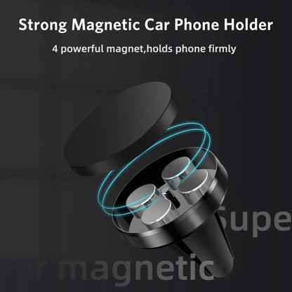 Air Vent Magnet Smartphone Mobile Stand Magnetic Car Phone Holder Cell GPS Mount For iPhone 16 15 14 13 12 Xiaomi Samsung Holde