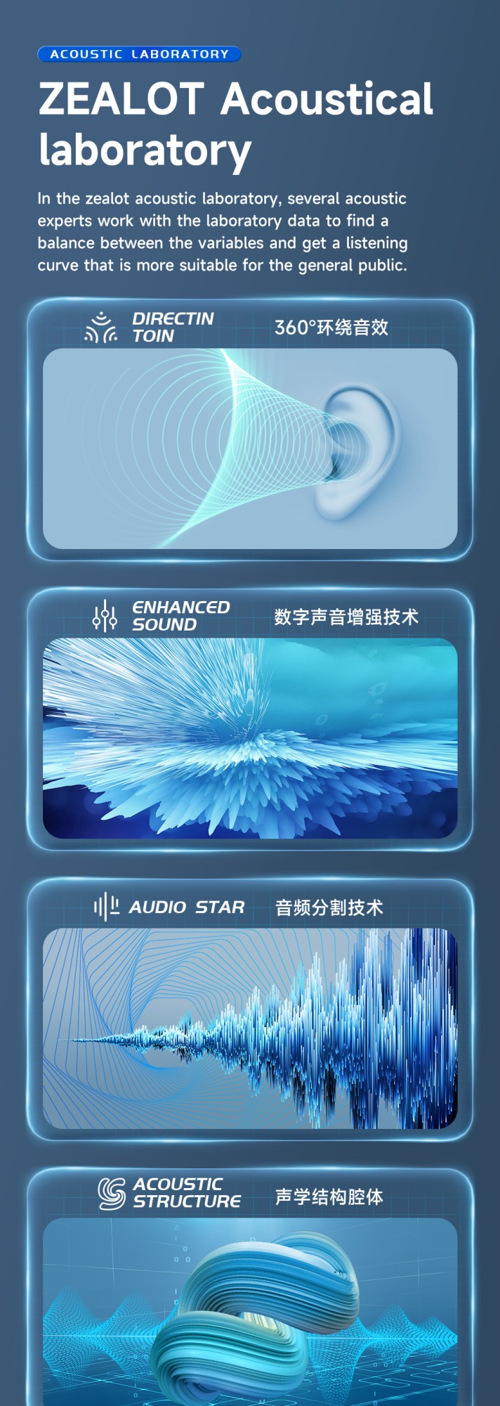 Caixa de Som Bluetooth Zealot-S61, com Proteção à Prova d'Água IPX6 e Graves para Ambiente Externo para Festas no Quintal e na Praia, Alto-falante de 10W