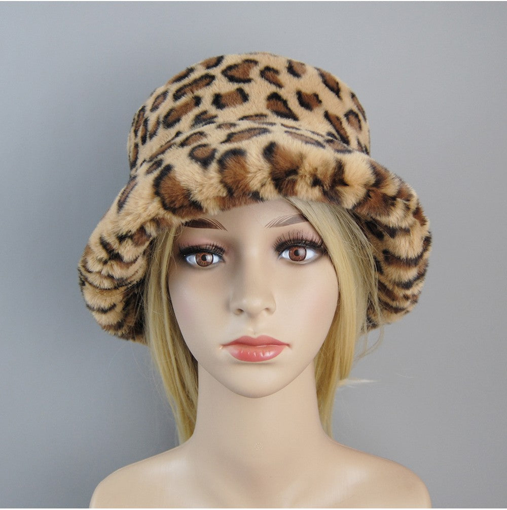 Hot Fashion Fake Rabbit Fur Hats Super Soft Women Winter Hat Cotton Lining Warm Russian Fashion Ski Beanies Plush Solid Color