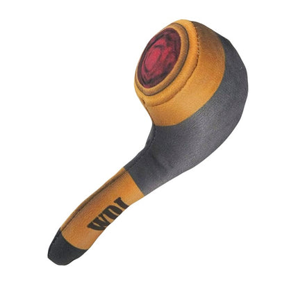 Brinquedo de Pelúcia em Formato de Cigarro para Cães, Recheado, com Mordedor para Filhotes, Engraçado e Interativo, com Apito para Cachorro