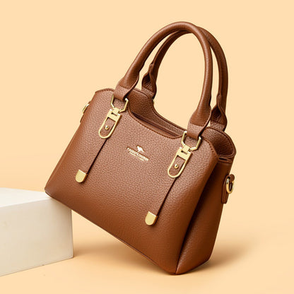 Luxury Soft Leather Purses and Handbags for Women Casual Top Quality Women Bags Ladies Shoulder Crossbody Bag Female Sac A Main