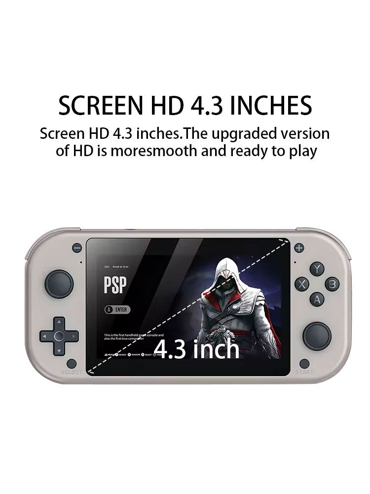 For Trimui M17 Smart Pro Handheld Game Console 4.96''IPS Screen Linux System Joystick RGB Lighting Retro Video Game Player Gift