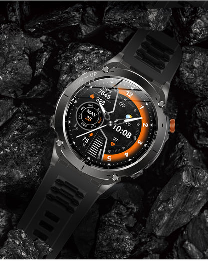 Novo T-Rex 3 GPS Smart Watch AMOLED de 1,43" à prova d'água 10ATM GNSS de banda dupla integrado Bússola Militar Esportivo Smartwatch Pulseira Masculina