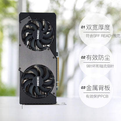 Placa de Vídeo Independente Inno3D RTX 5070 Ti 5070/5070Ti/16G 12G GDDR7 Gaming Esports para Computador de Mesa Montado