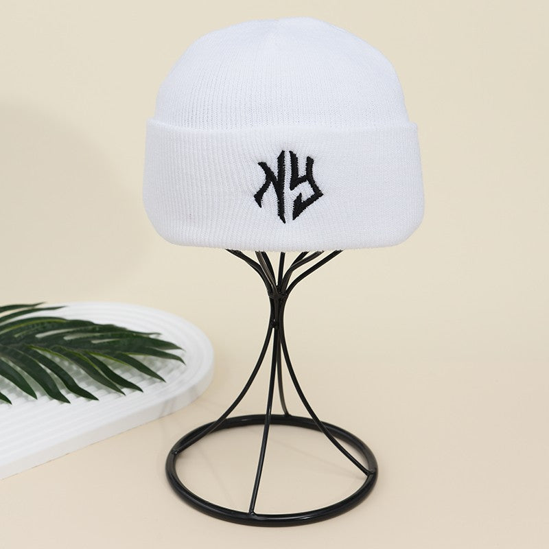 Winter Hats Unisex Beanies Knitted Caps For Men Autumn Cycling Bonnet Outdoor Ski Warm Cap Male Female Fashion New York Cold Hat