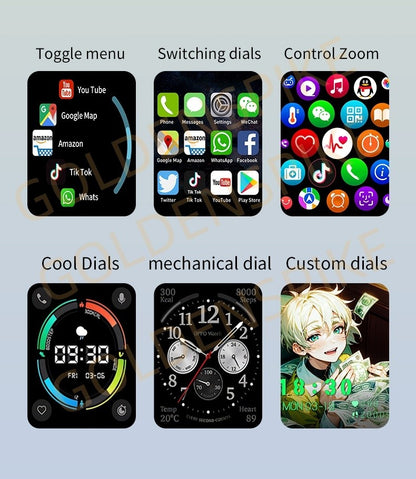 S10 Ultra Max Smartwatch 4G Android 10.0 2.2inch Amoled Rotary Camera Video Call GPS WIFI App Download S10 Ultra Smart Watch Men