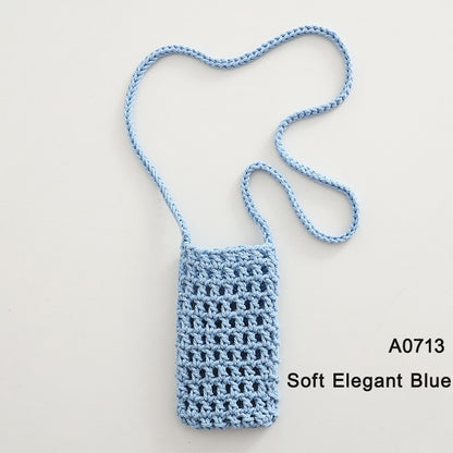 Handmade Crossbody Phone Purse - Openwork Shell Design Tote, Handmade Crossbody Phone Purse,Crochet Beach Bag