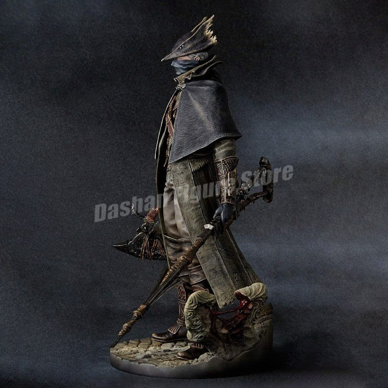 Bloodborne The Old Hunters Action Figure Statue 31cm Collection Ornaments Game Hunter Eileen The Crow Henryk Figurine Model Toys