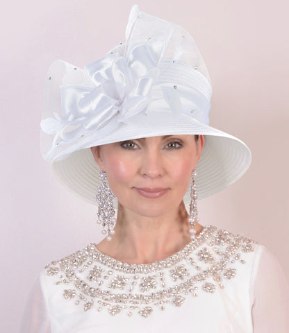 Chapéus de igreja elegantes e sofisticados para mulher, com diamantes, 2025, chapéus de casamento, fascinators para mulher