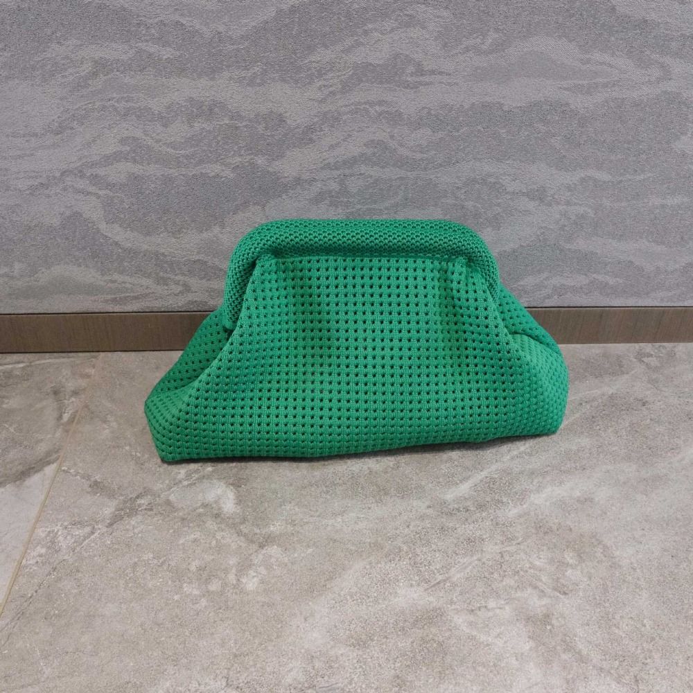 Storage Bag Polyester Summer Beach Clutch Bag Soft Elastic Small Crochet Handbag Breathable Large Capacity Purse Party ?????