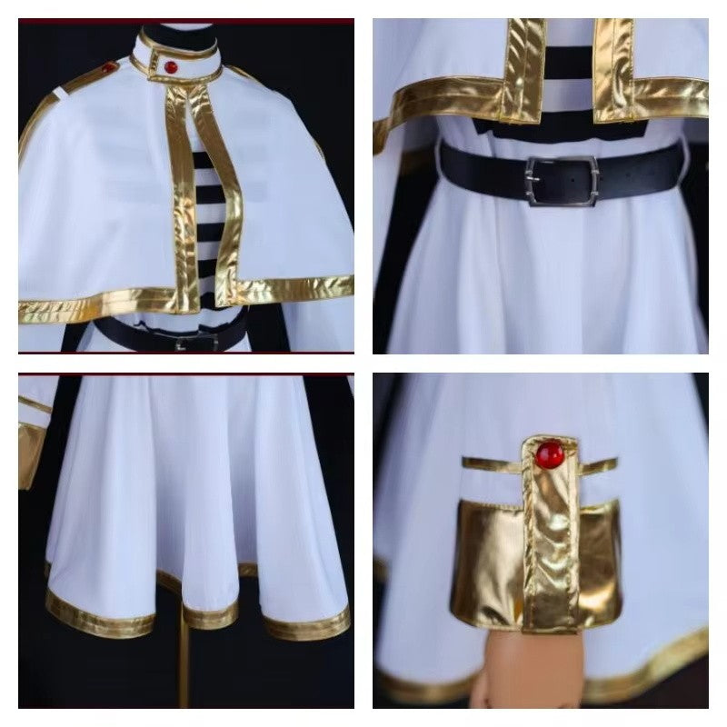 Cosplay Sousou No Frieren: Fantasia, Peruca, Sapatos, Bonecos de Anime, Vestido de Mago, Orelha de Elfo, Halloween, Natal para Mulheres