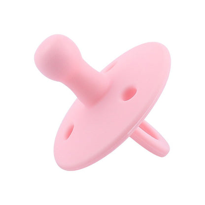 Baby Silicone Pacifier Soft BPA Free Soother Infant Dummy Nipple Newborn Baby Teether Toy Teething Nursing Pacifier Chain Pendan