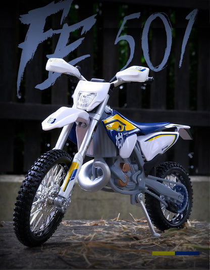 Maisto 1:12 Husqvarna FE 501 Liga de Moto Off-road Modelo de Carro de Simulação de Moto de Corrida Coleção de Modelo de Brinquedo Infantil Presente