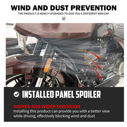 Kit de Suporte para Spoiler do Painel Lateral da Carenagem da Motocicleta para Harley Touring Road Glide FLTRXSE 2023 FLTRX FLTRXSTSE CVO 2024 2025