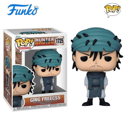 Hunter×Hunter Alluka Zoldyck #1728 3.2in Funko Pop Action Figures Uvogin Kalluto Zoldyck Colecionáveis Anime Bonecos de Vinil Modelo Brinquedos Presente
