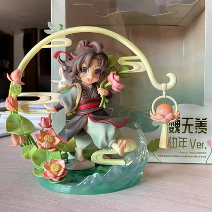 Mo Dao Zu Shi Yunge Yayun Wei Wuxian Lan Wangji Figures Genuine Anime Peripheral Collectible Model Desktop Decoration Doll Gift