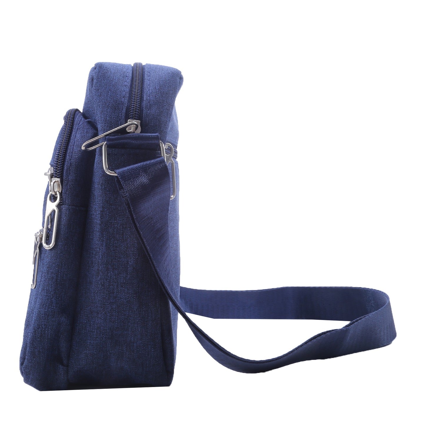 Men's Shoulder Bag Business Leisure Large Capacity Portable Handbag Zipper Multi Layer Waterproof Summer Male's Crossbody Bags