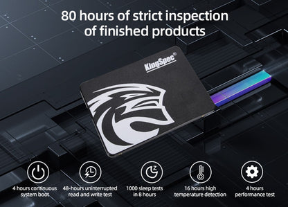 KingSpec SSD SATA 2.5" 128GB 256GB 512GB 1TB NGFF SATA 3.0 Unidade de Estado Sólido Interna para Desktop Notebook