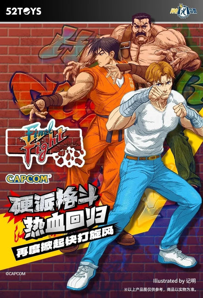 52TOYS Action Figure CAPCOM Final Fight 1PCS Colecionável Decoração de Mesa Presente Criativo para Aniversário 3.75inch/10cm