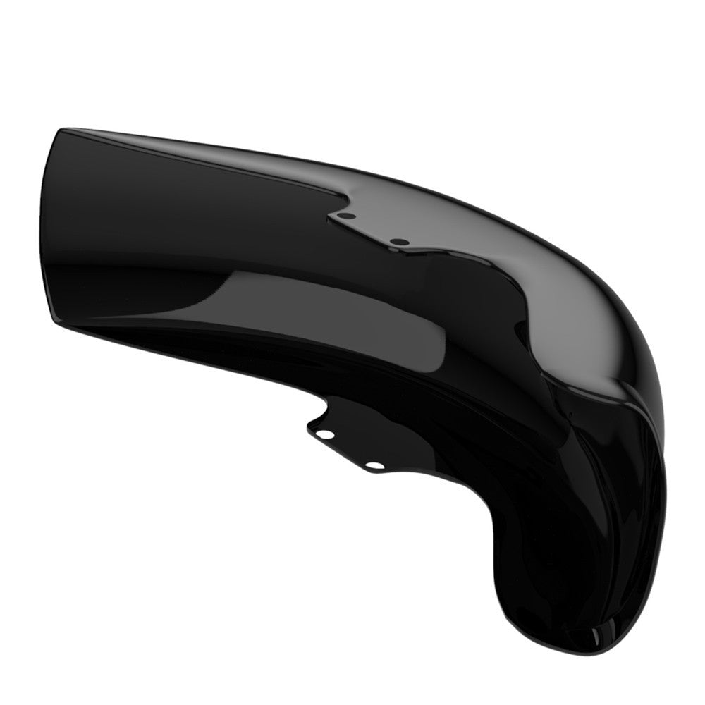 Para-lamas dianteiro preto brilhante para Harley Softail FLSTF Fat Boy FLSTFB Fat Boy Lo 2006-2017