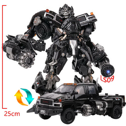 Brinquedos de Transformação Robô BMB Ironhide LS09 Autobots AW01 Modelo de Carro de Deformação Boneco de Ação