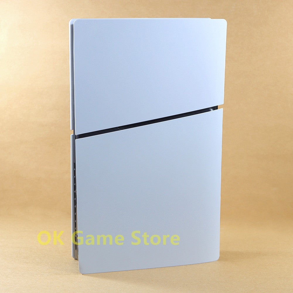 1Set For PS5 Slim Optical Drive Host Upper Front Cover Housing Shell AC Side Replacement Case 2 in 1 Set