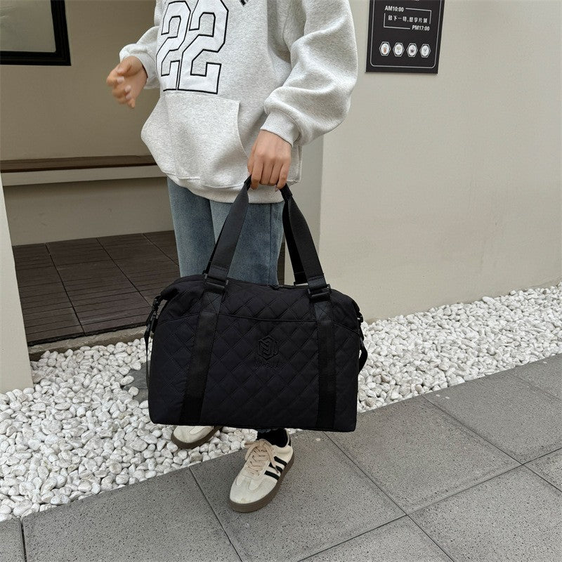 Large Capacity Outdoor Waterproof Travel Bag Luggage Handbag Women Shoulder Bag Oxford Men Sports Gym Bag Female Crossbody Bags