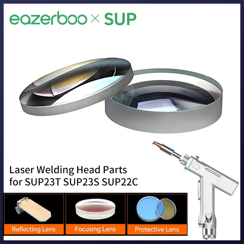 ? SUP 23S/T 21S/T Peças de Arma de Solda a Laser Colimador Lente de Foco D20x4.5 F150/200/400/600/800 Lente Refletora D16x5 30x14x2