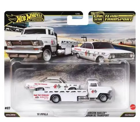 Genuine Hot Wheels Car Culture 2025 Team Transport Fleet Series Car Model 1/64 Flf56 Ferrari 250 Toyota Ae86 Alloy Model Gifts