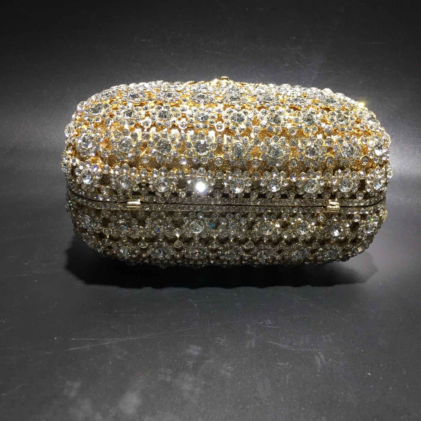 New dinner bag trendy rhinestone bag fashionable and high-end shoulder handbag women's bag