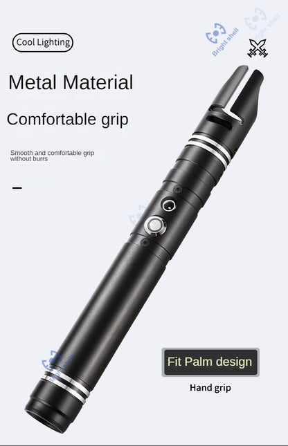 Metal Lightsaber Sword Toys RGB Light Saber 15Color Change Kids Soundfonts Force FX FOC Blaster Toys Jedi Sword Gift