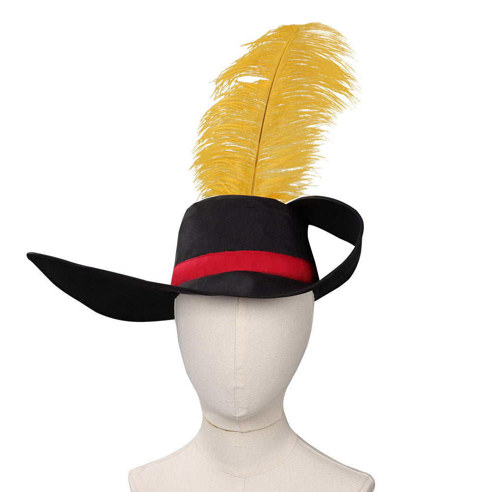 Cat Cosplay Hat Belt Sword Movie Puss Roleplay In Boots Disguise Cap With Feather Halloween Carnival Party Accessories Props