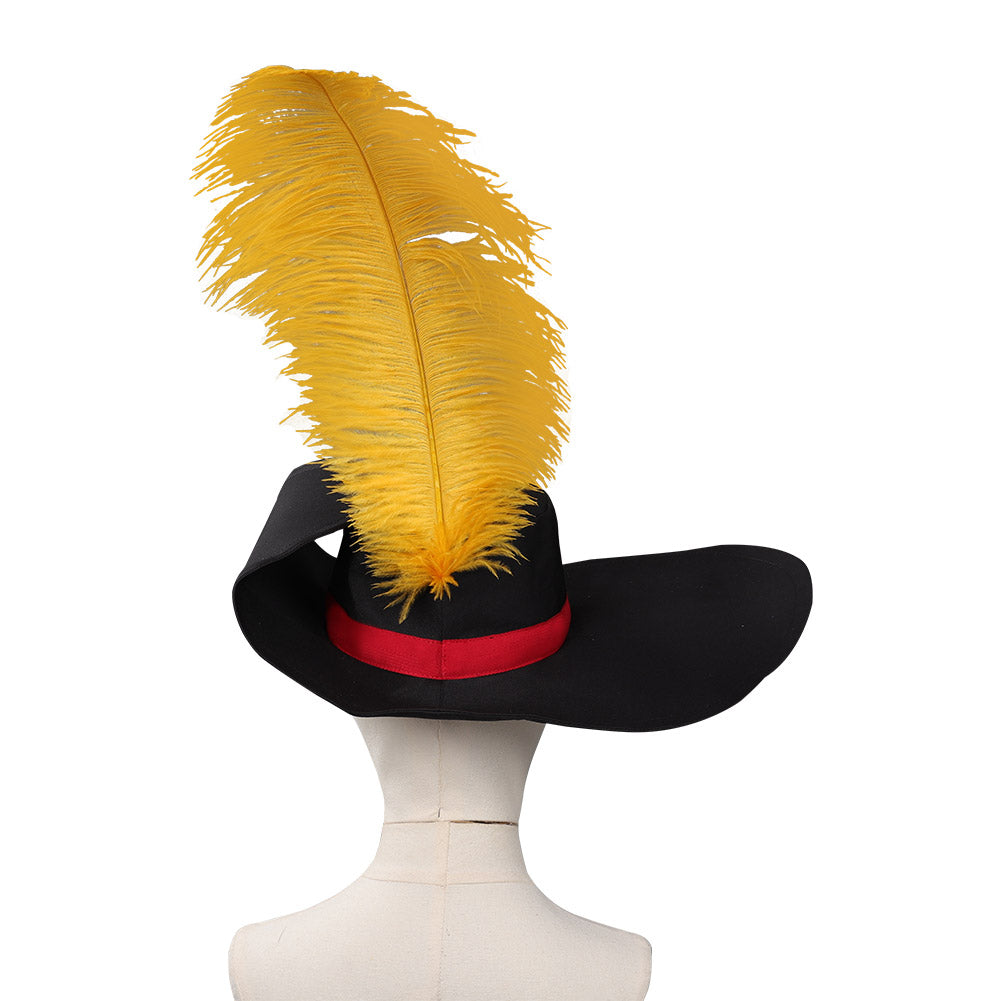 Cat Cosplay Hat Belt Sword Movie Puss Roleplay In Boots Disguise Cap With Feather Halloween Carnival Party Accessories Props