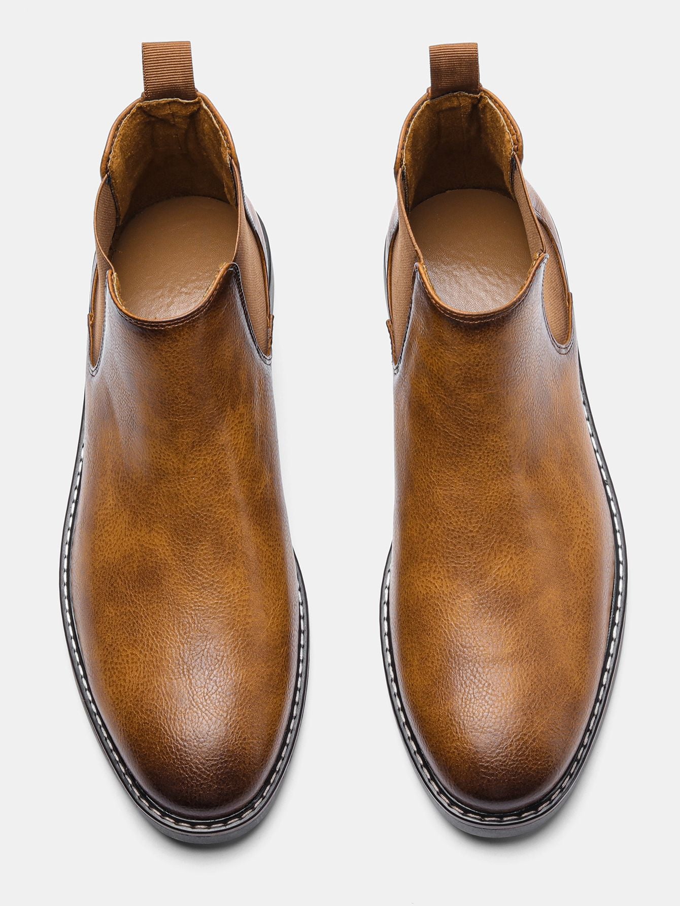 40~46 Botas Masculinas Chelsea Boots Marca Retrô Confortável Moda Masculina