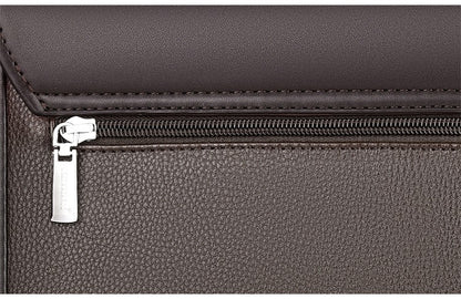 Luxury Brand Messenger Bag Men Leather Side Shoulder Bag For Men Business Office Work Bag Male Briefcase Casual Crossbody Bag