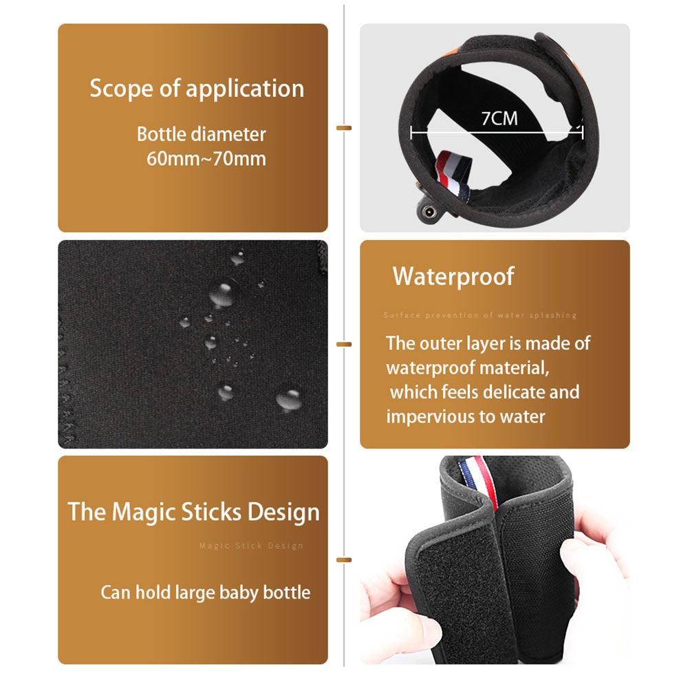 Portable USB Bottle Warmer Travel Milk Heat Keeper Car Baby Bottle Warmer Bottle Heating Bag for Breastmilk and Formula with USB