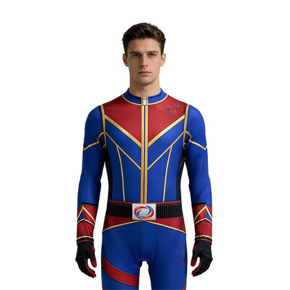Henry Danger Cosplay Costume Kim Possible Jumpsuit Bodysuit Halloween Party Suit Masquerade Stage Performance Outfits