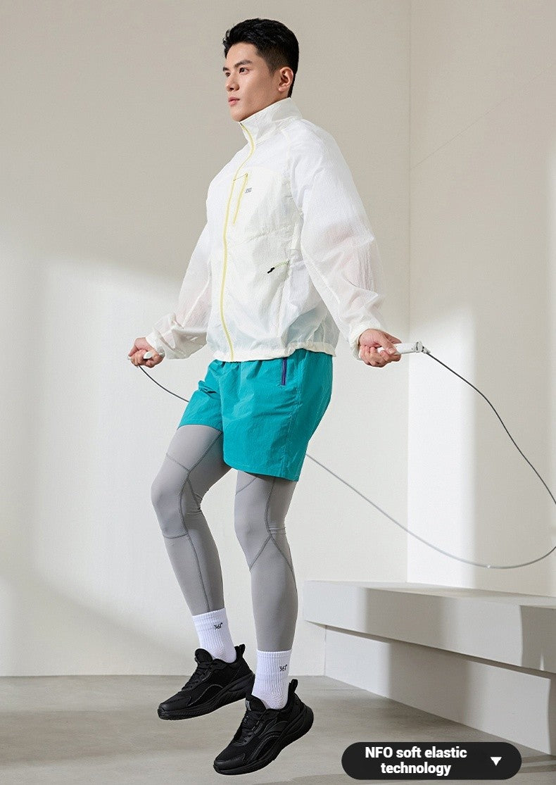 361 Degrees SoftFlow 3 Men's Running Shoes Autumn Leather Lightweight Shock-absorption Fitness Commuting Sneakers Male 672432232