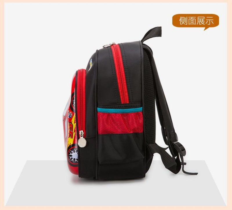 Mochila Disney Pixar Carros Ortopédica Escolar para Meninos Impermeável para Adolescentes Mochilas Escolares de Desenhos Animados Presente de Natal de Aniversário