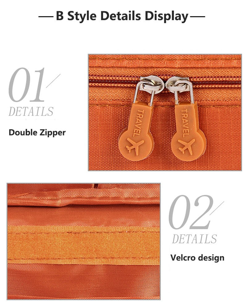 Travel Bra Organizer Bag Waterproof Panties Sock Underwear Storage Bag Daily Women Wash Package Cosmetic Finishing Bags