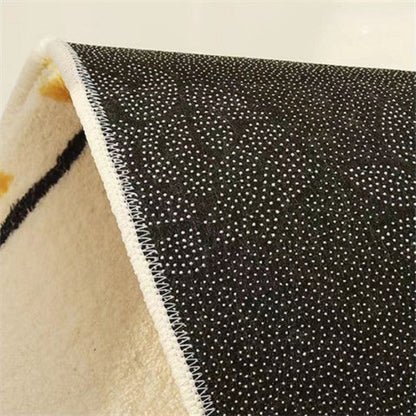 Tiger Pattern Bedroom Decor Plush Carpet Irregular Shape Carpets for Living Room Thick Study Irregular Floor Mat Fluffy Soft Rug