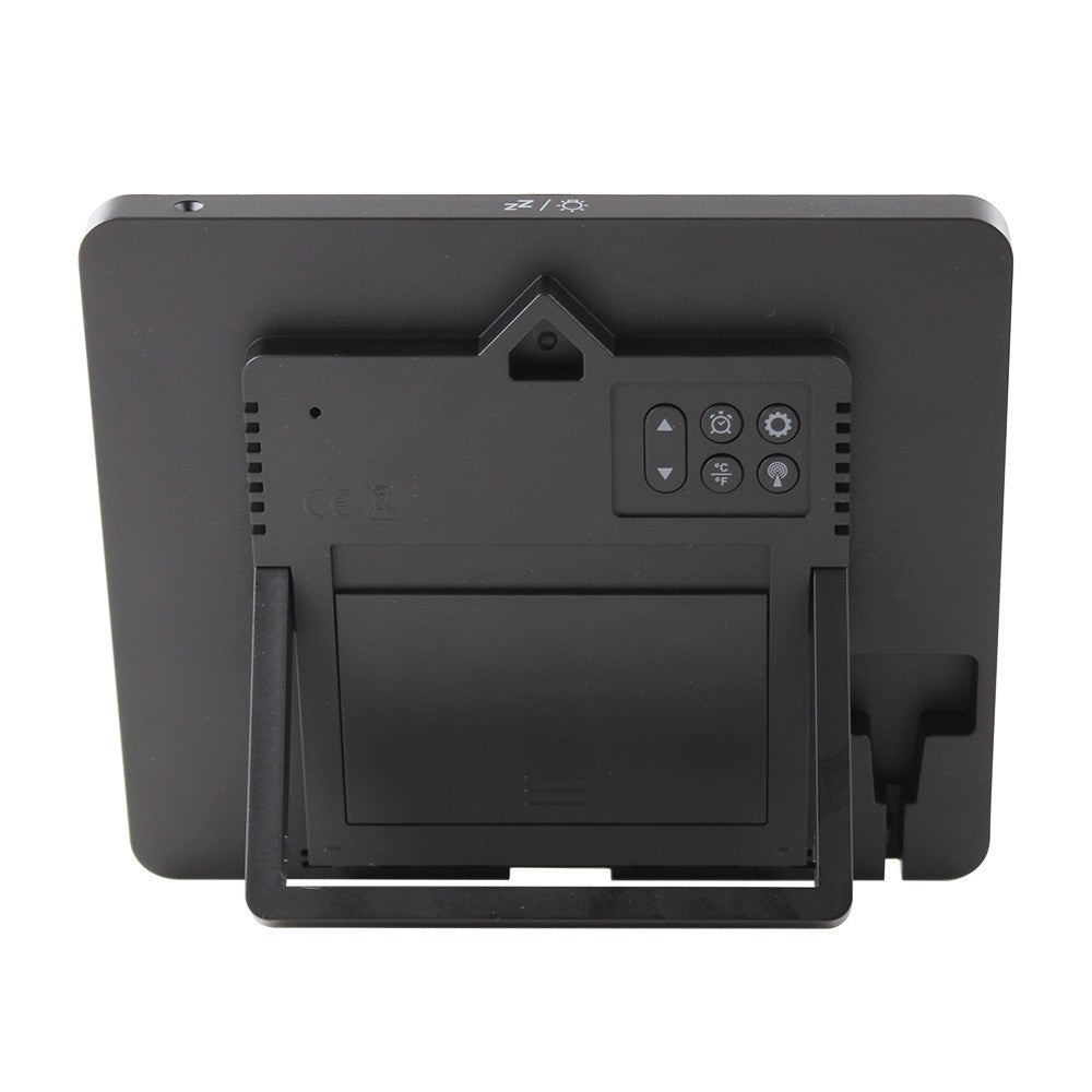 Wireless Weather Station with Colorful Display, Wall Digital Clock, Dual Alarm Clock, Barometer, Thermometer, Hygrometer