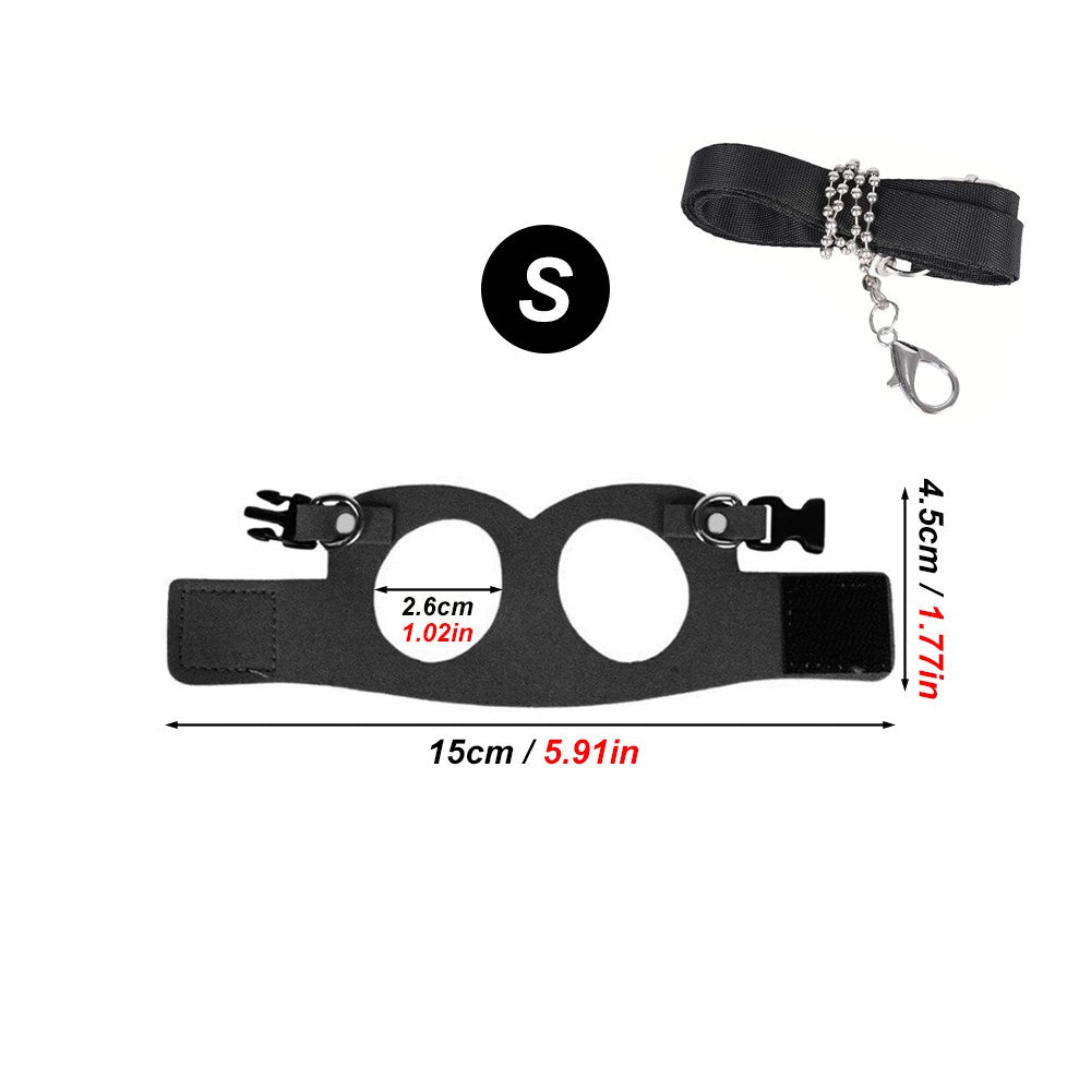 1 Set Pet Squirrel Harness with Leash Adjustable & Breathable Harness Leash Set for Small Animals Outdoor Training Walking