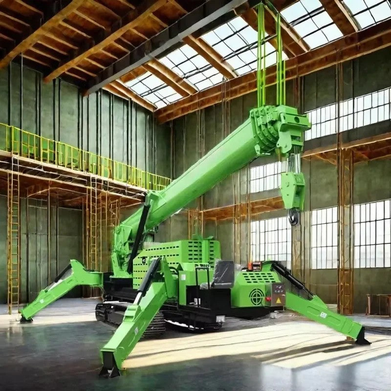 Spider Crane Factory Prices Full Automatic 5 Section Boom Type 5 Ton New Product 2020 Provided Engine Crane 3 Ton 6500