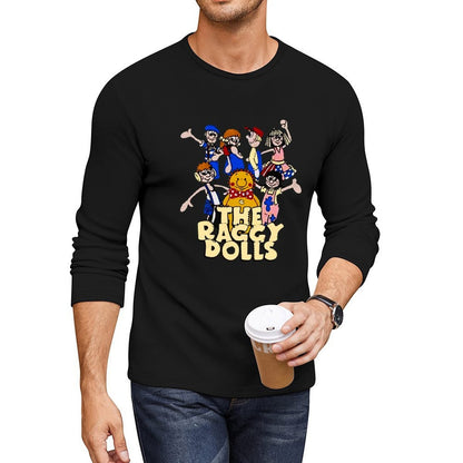 The Raggy Dolls Long T-Shirt custom t shirts design your own new edition t shirt plain t-shirt graphics t shirt mens clothing