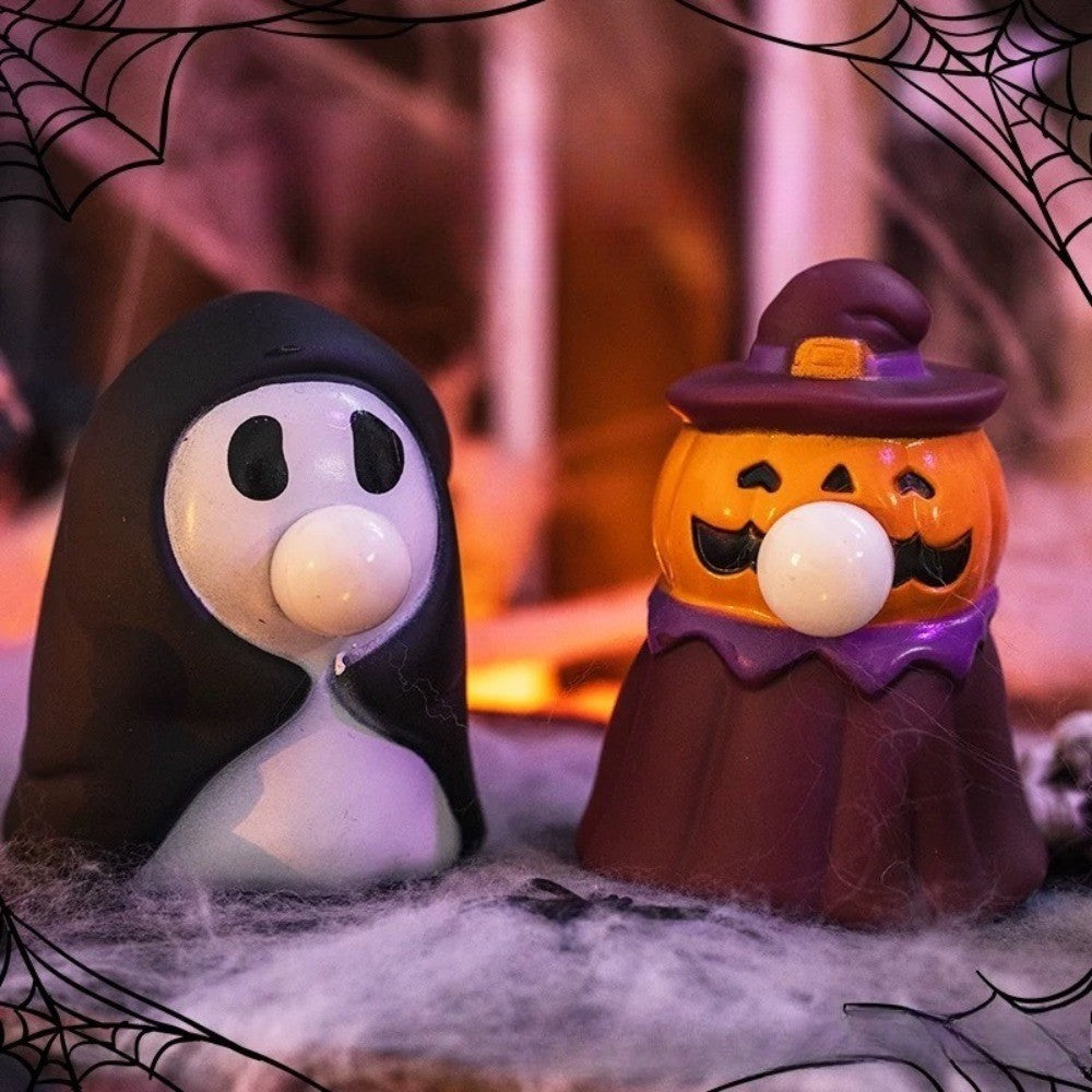 1/3/5Pcs Creative Pumpkin Ghost Pinch Ball Ornament for Halloween Prank Carnival Party Decoration Gift Gift Bag Pinata Filler