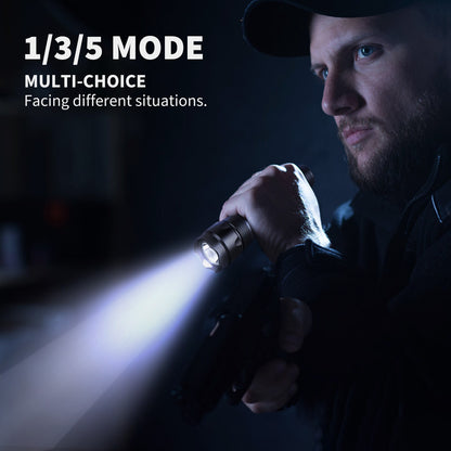 UltraFire WF-502B EDC Led Flashlight 18650 Camping Torch 10W Fishing Lantern 1000 Lumen Outdoor Flash Tactical Hunting Lights