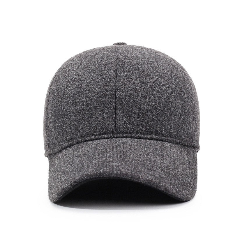 NORTHWOOD Boné Masculino De Inverno Algodão Sólido Quente Corta-Vento Com Protetor De Orelha Ajustável Para Homens Bonés De Beisebol Para Homens Ao Ar Livre