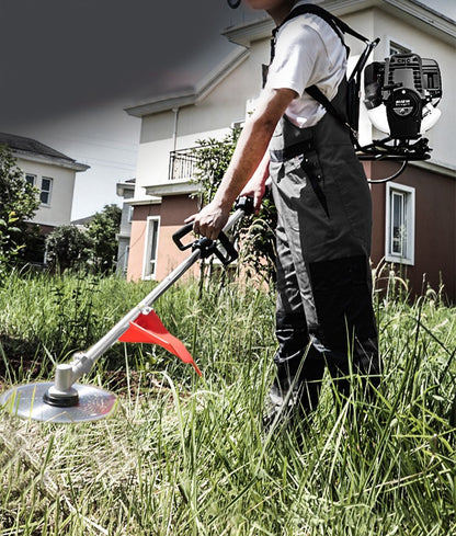 GX35/139F Engine Lawn Mower Four Stroke Backpack Gagoline Weeder Grass Cutter Eradicator garden Tools Hand Gardening Accesorries