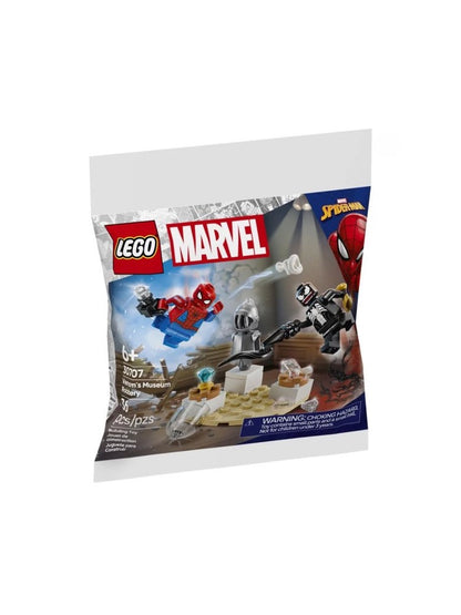 LEGO 30707 Venom Assalto ao Museu Heróis Marvel Conjunto de Blocos de Montar Presente de Dia das Crianças